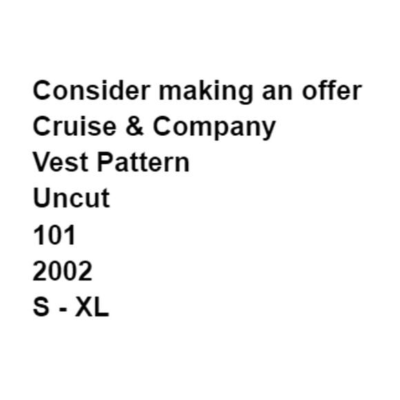 Cruise & Company 101 Pattern Vest Fur Tapestry Wool Vintage Patchwork Grandma - Picture 3 of 5